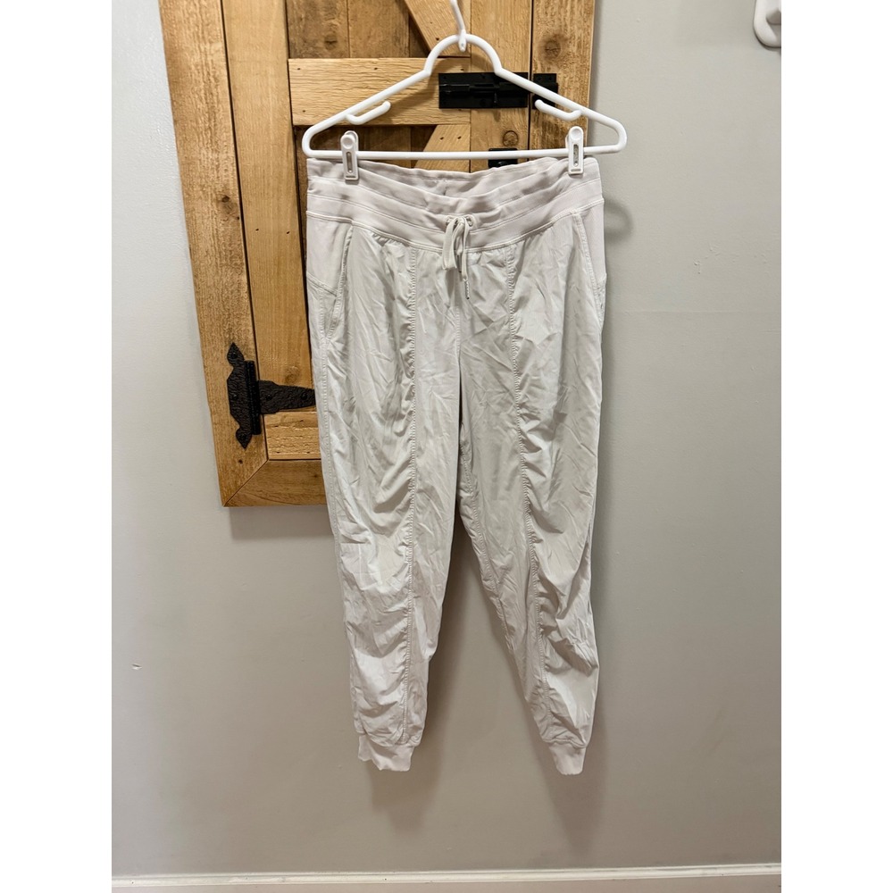 Lululemon Beyond the Studio Jogger Light Bone White Pants Size 10